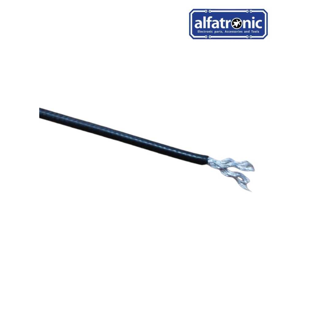 KABEL KUMIS SP 16 KUMPARAN BLACK XSAG16AXY4W+BG 2,1 MM + LAPIS SILIKON 01 MM  PER MTR