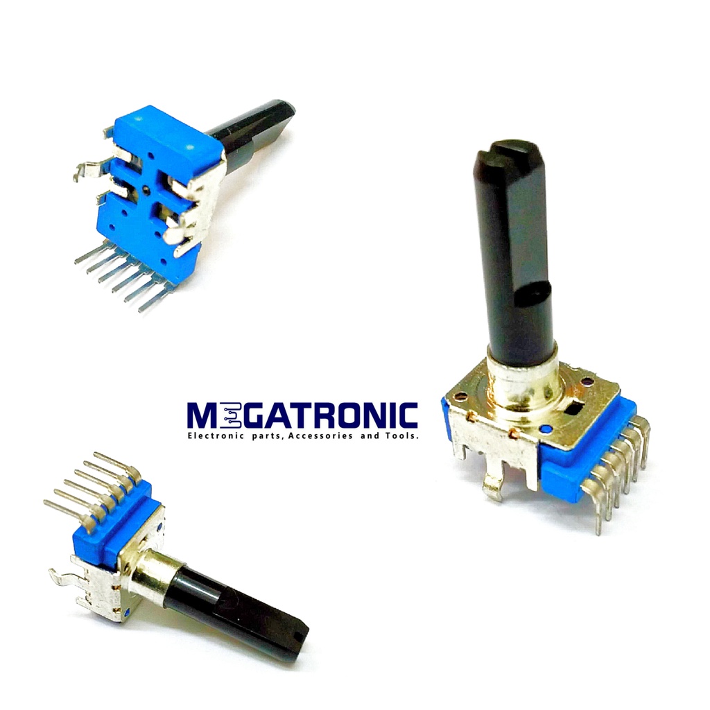 POTENSIO PUTAR INSULATED GH RV1112G2H B20K 30F 6 PIN TINGGI - 1