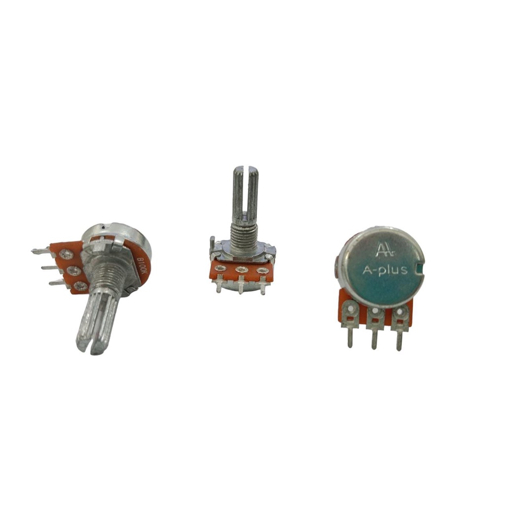 POTENSIO PUTAR METAL SHAFT B100K APLUS MONO STANDART PJG