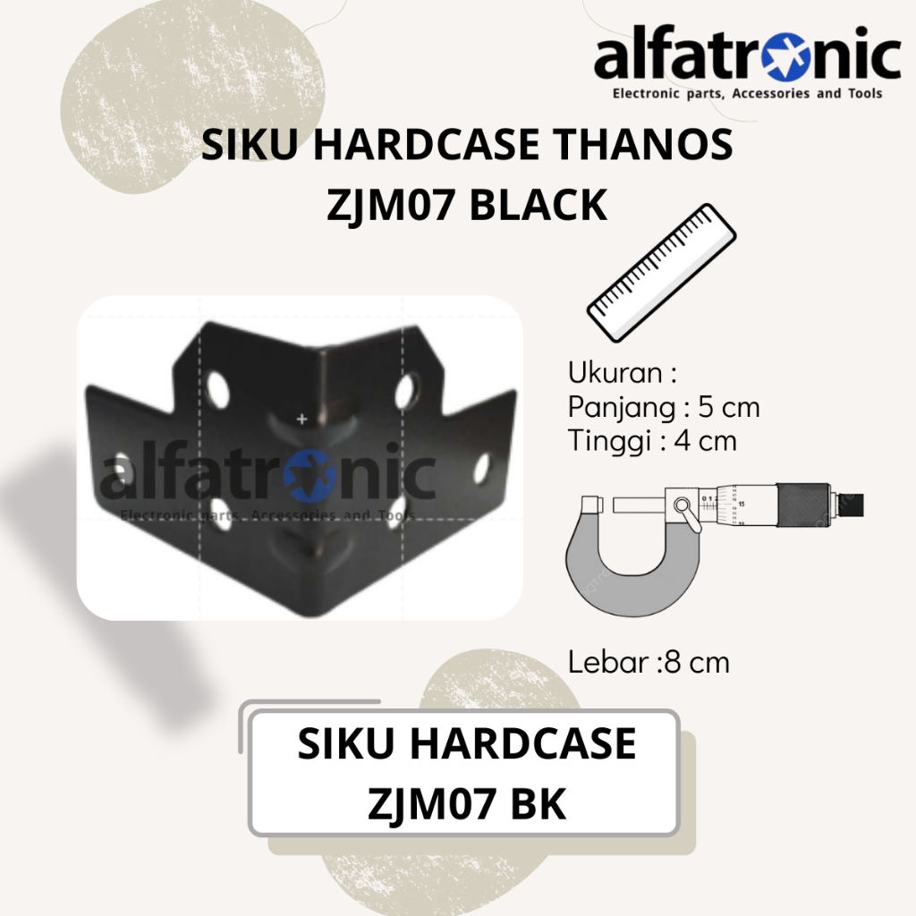SIKU HARDCASE CAPTAIN SERONG THANOS SY-ZJM07 BLACK