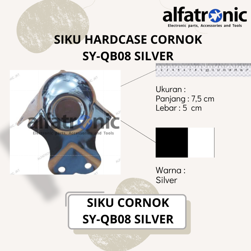 SIKU HARDCASE CORNOK BESAR THANOS SY-QB08 SILVER - 1