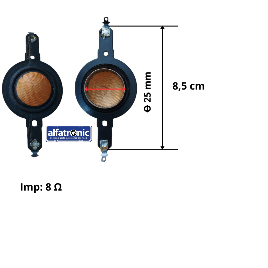VOICE COIL TWETEER G3 26MM HARD WOVEN VIARIATIF PENDEK - 1