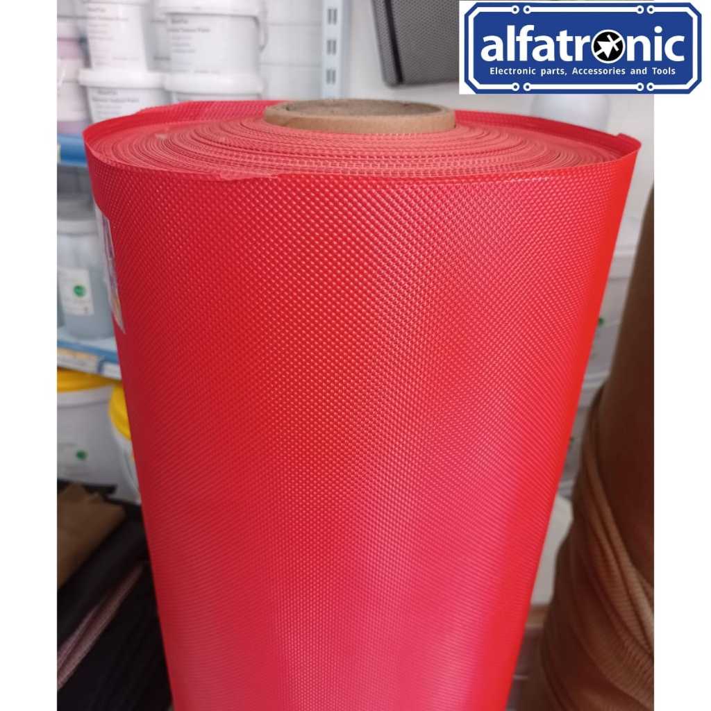 PVC FILM 3D PROFILE K 109-19 HE MERAH PER MTR - 1