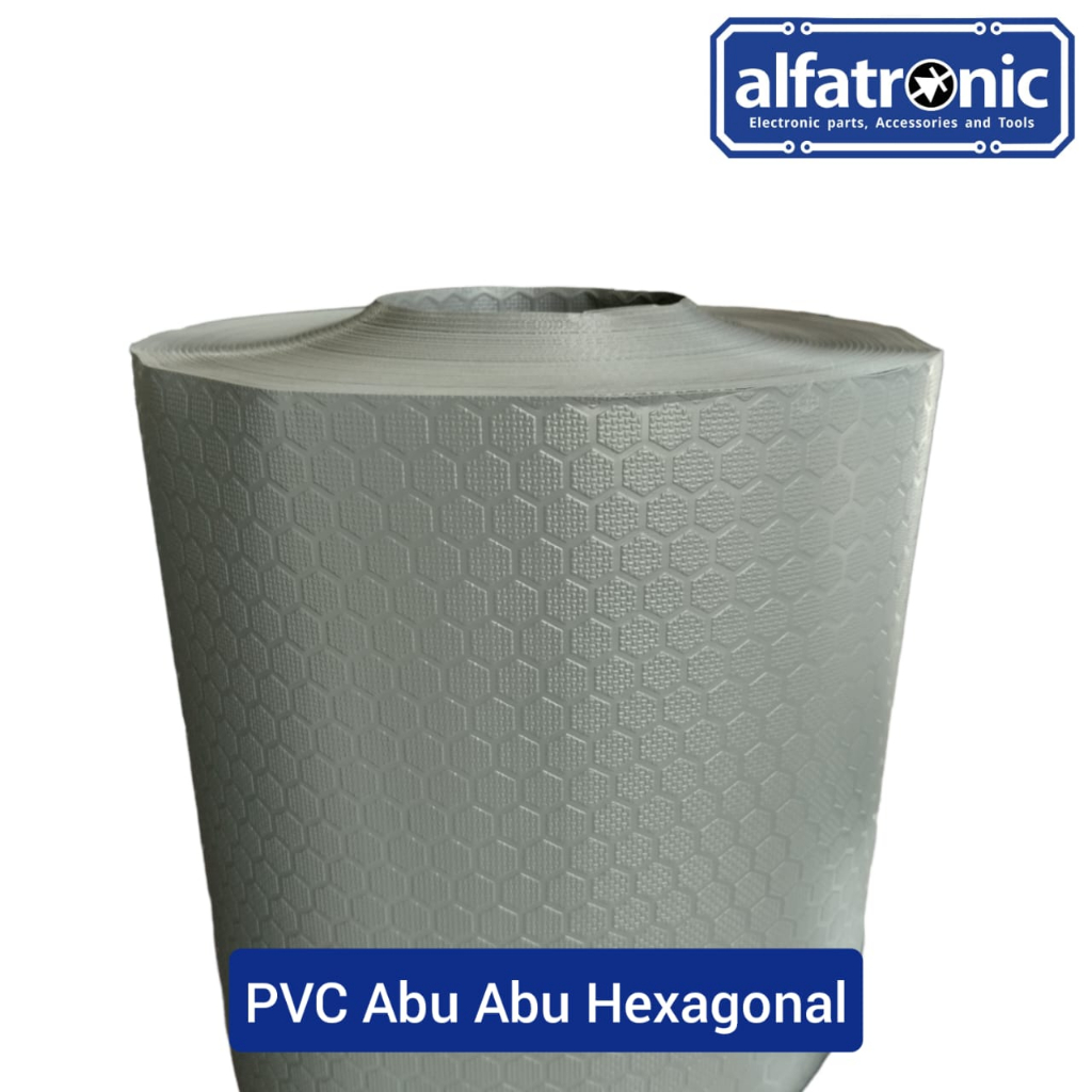 PVC FILM 3D PROFILE K132-OY5HE ABU-ABU / DARK GREY PER METER - 1