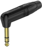 JACK RIGHT ANGLE / L MERK ROXTONE RJ3RP-BG - 6.3mm STEREO