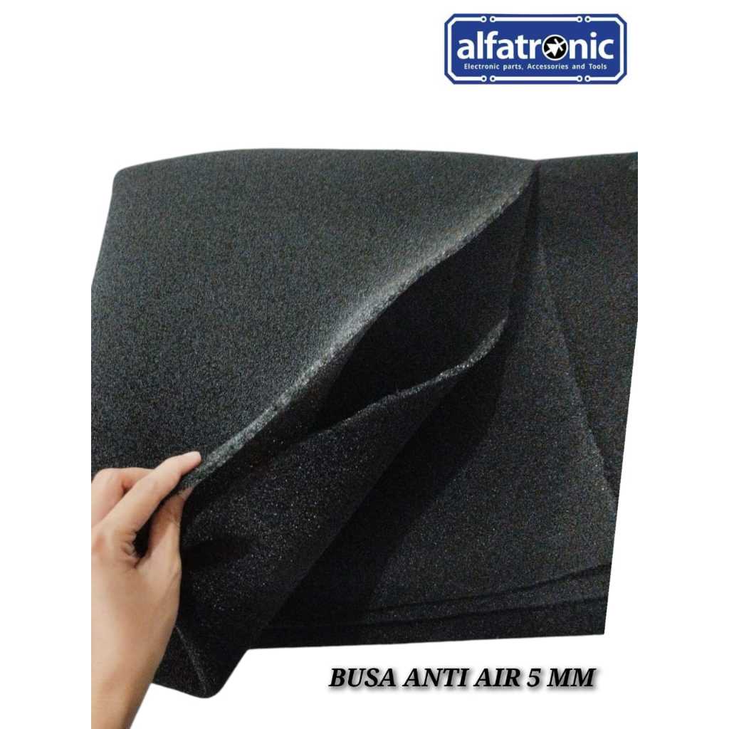 BUSA VENTILASI HITAM 5MM UNTUK SPEAKER BUSA SPEAKER ANTI AIR BUSA RAM SPEAKER BAGUS - 1