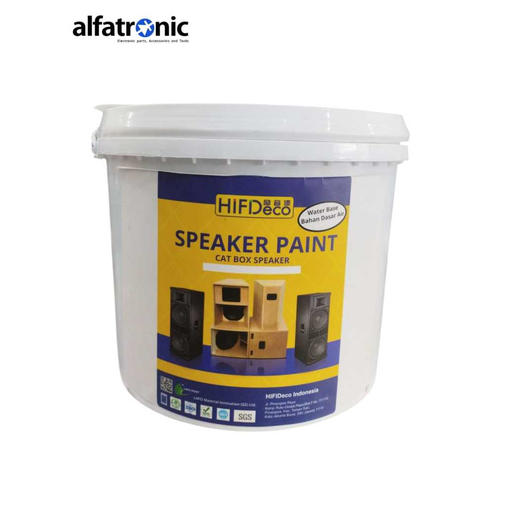CAT BOX SPEAKER WATERBASE HIFIDECO FINE SANDTEX CY 681 BLACK 5 KG