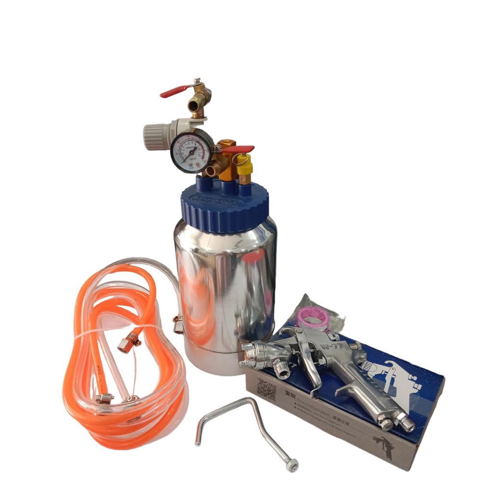 SPRAY GUN THANOS  + NOZZLE 2,5 MM ISI 2 LTR